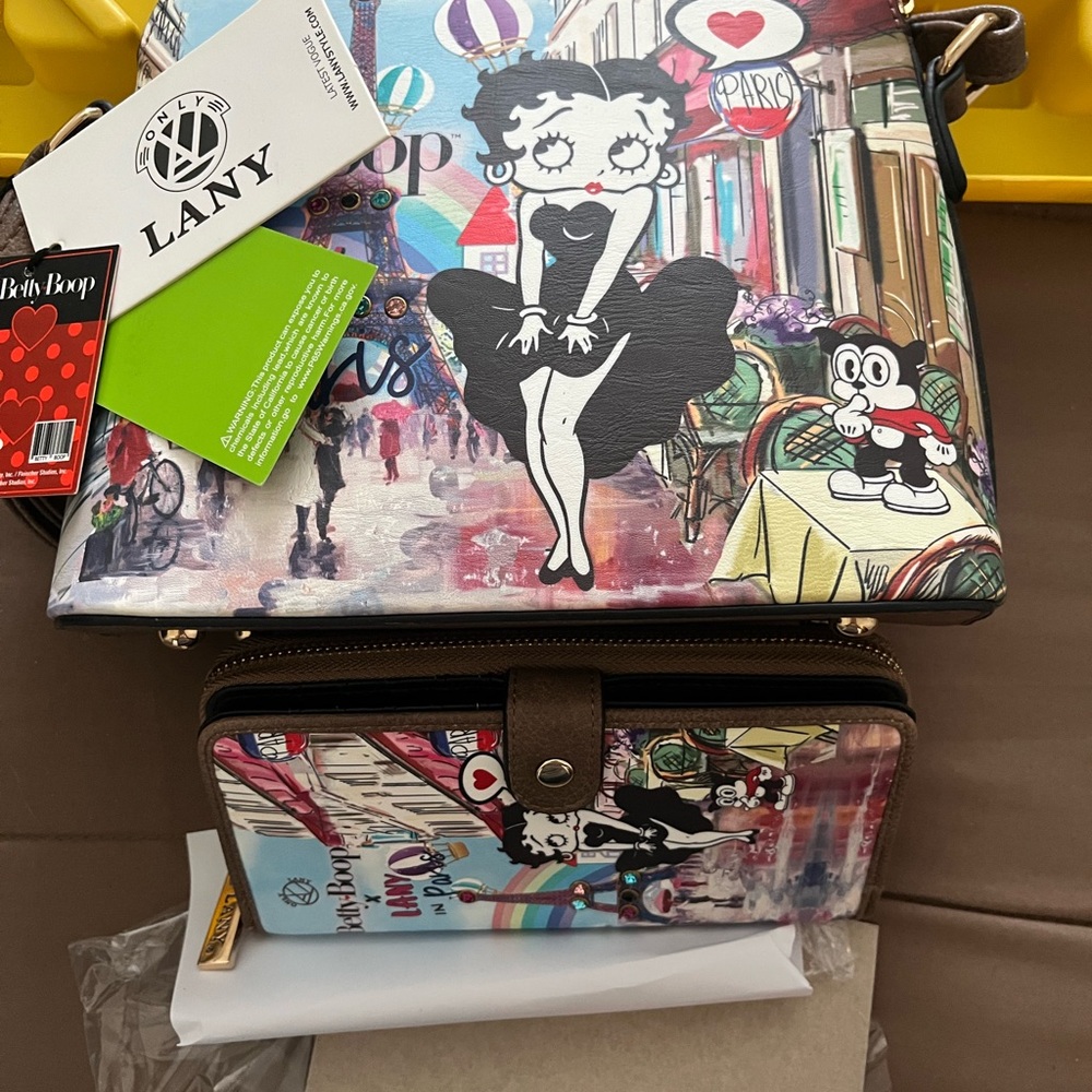 Multicolor Betty Boop Women's Bag